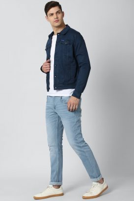 Navy Jacket For Men - Van Heusen