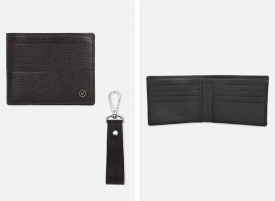 black leather wallets