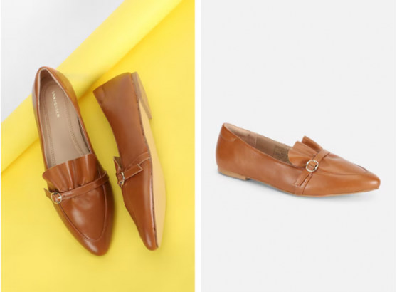 brown slip ons