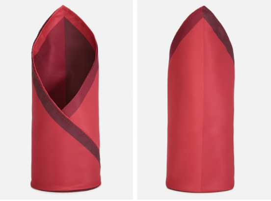 red pocket square