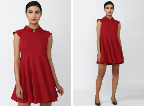 women red dress