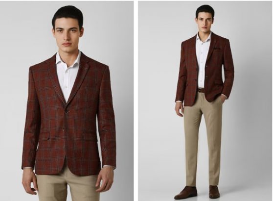 neutral-colored blazer